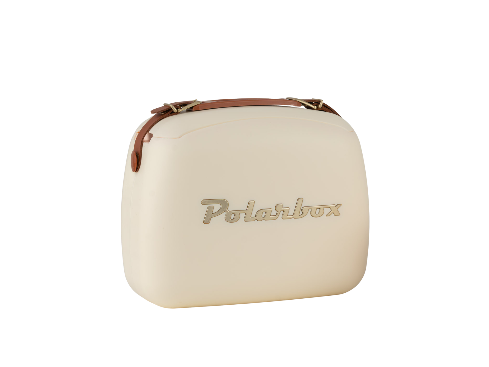 Polarbox Coolerbag 6L met 2 Lunchboxen - 34x19x26cm - Cream-Gold
