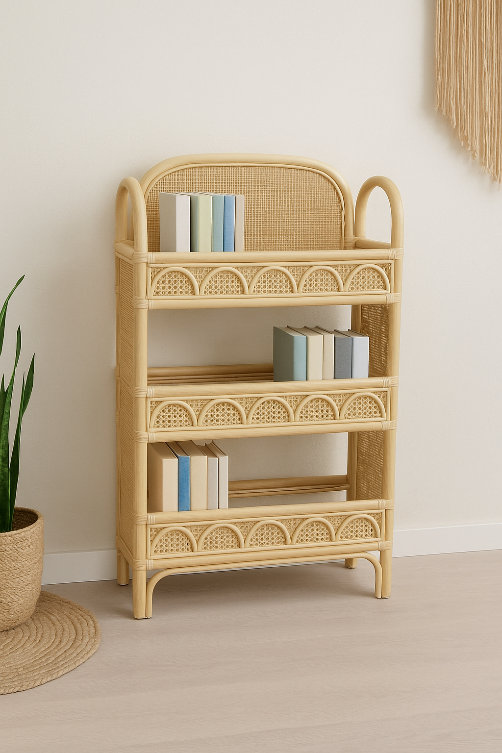 Sam W Rattan Rattan toddler bed Sam | Free Shipping | Rattan for kids