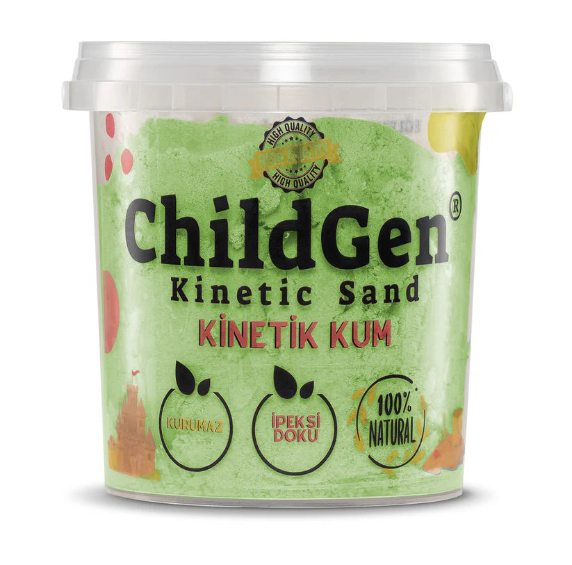 ChildGen Magisch Kinetisch Zand - 500 gram - Groen