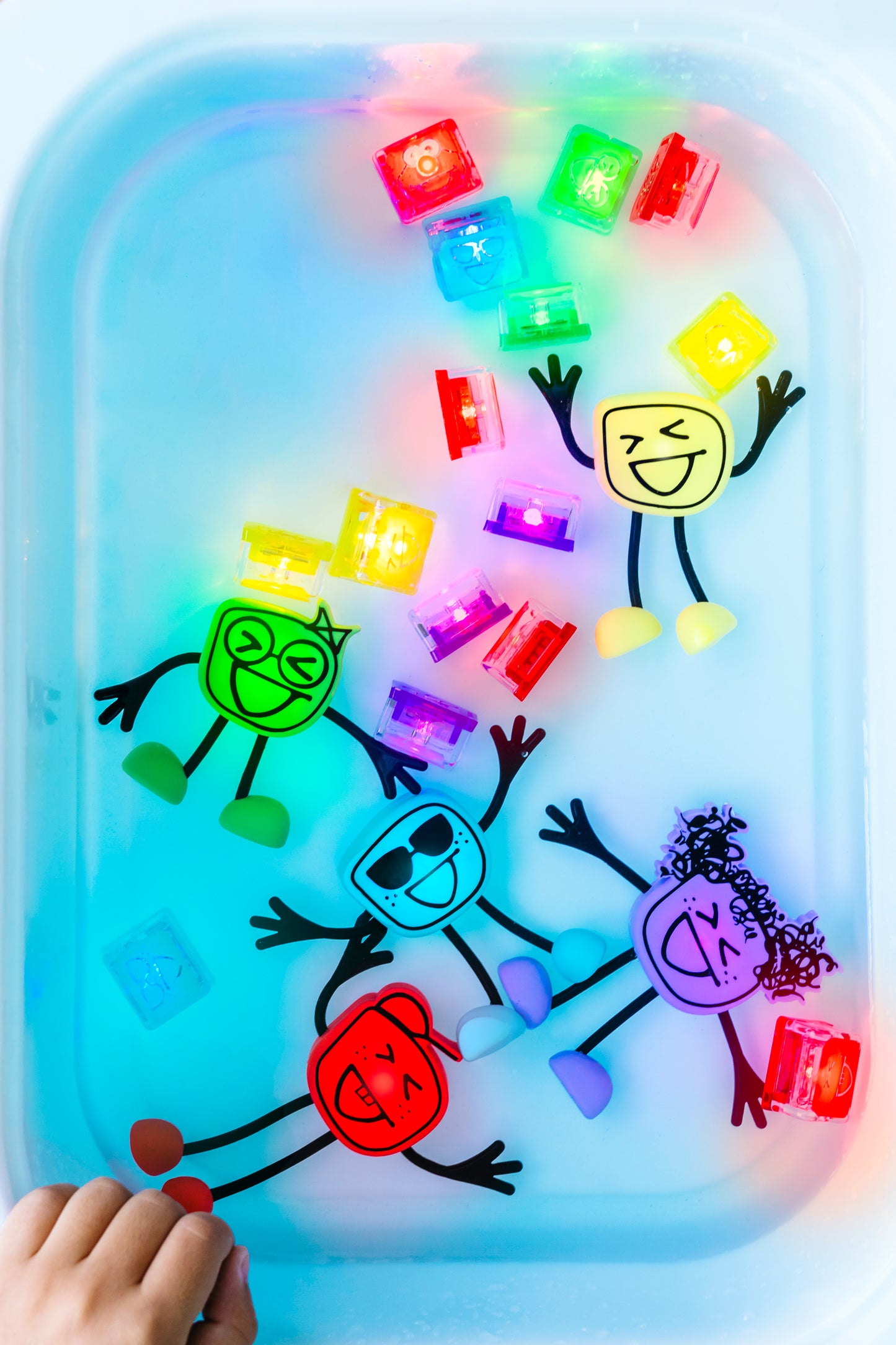 Glo Pals Lumi Light up Poppetje - Paars -