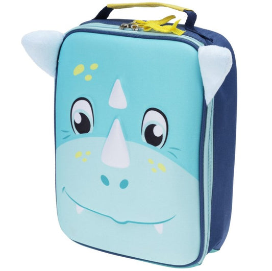 Home &amp; Styling Cooler bag dinosaur 20x7x26cm - Blue