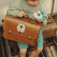 Own Stuff Leather Toddler Bookbag - Lavender - Bookbag - Preschooler