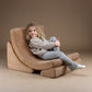 Wigiwama Corduroy Moon Chair / Fauteuil - 80x65x55cm - Toffee