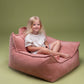 Wigiwama Corduroy Beanbag Chair / Zitzak - 80x70x50cm - Pink Mousse