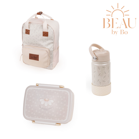 BEAU by Bo Mrs Ertha Kleuterrugzak + Bentobox + Drinkfles - Daisys