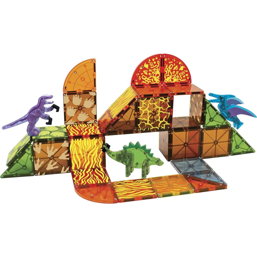 Magna-Tiles Dino World 40 pièces - Convient à partir de 3 ans - Multi