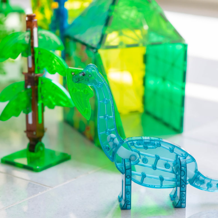 Magna-Tiles Dino World XL 50 stuks - Geschikt vanaf 3 jaar - Multi