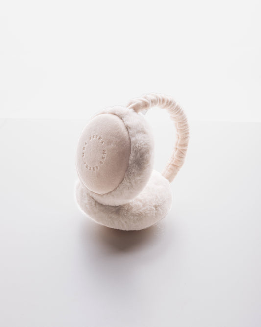 Mrs Ertha Oorwarmers/Ear Muffs - Ivory