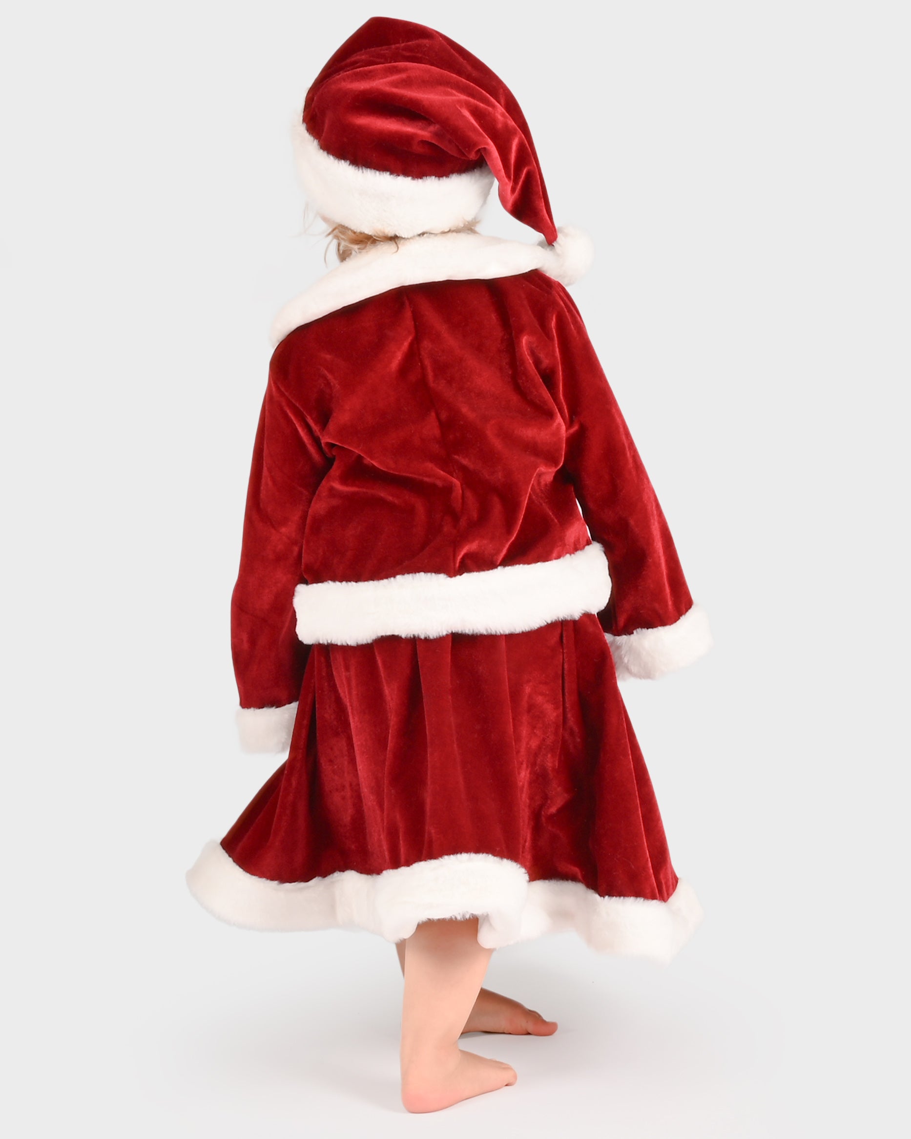 Den Goda Fen Vêtements de déguisement Belle - Robe avec gants - 110-116cm - 4-6 ans - Jaune