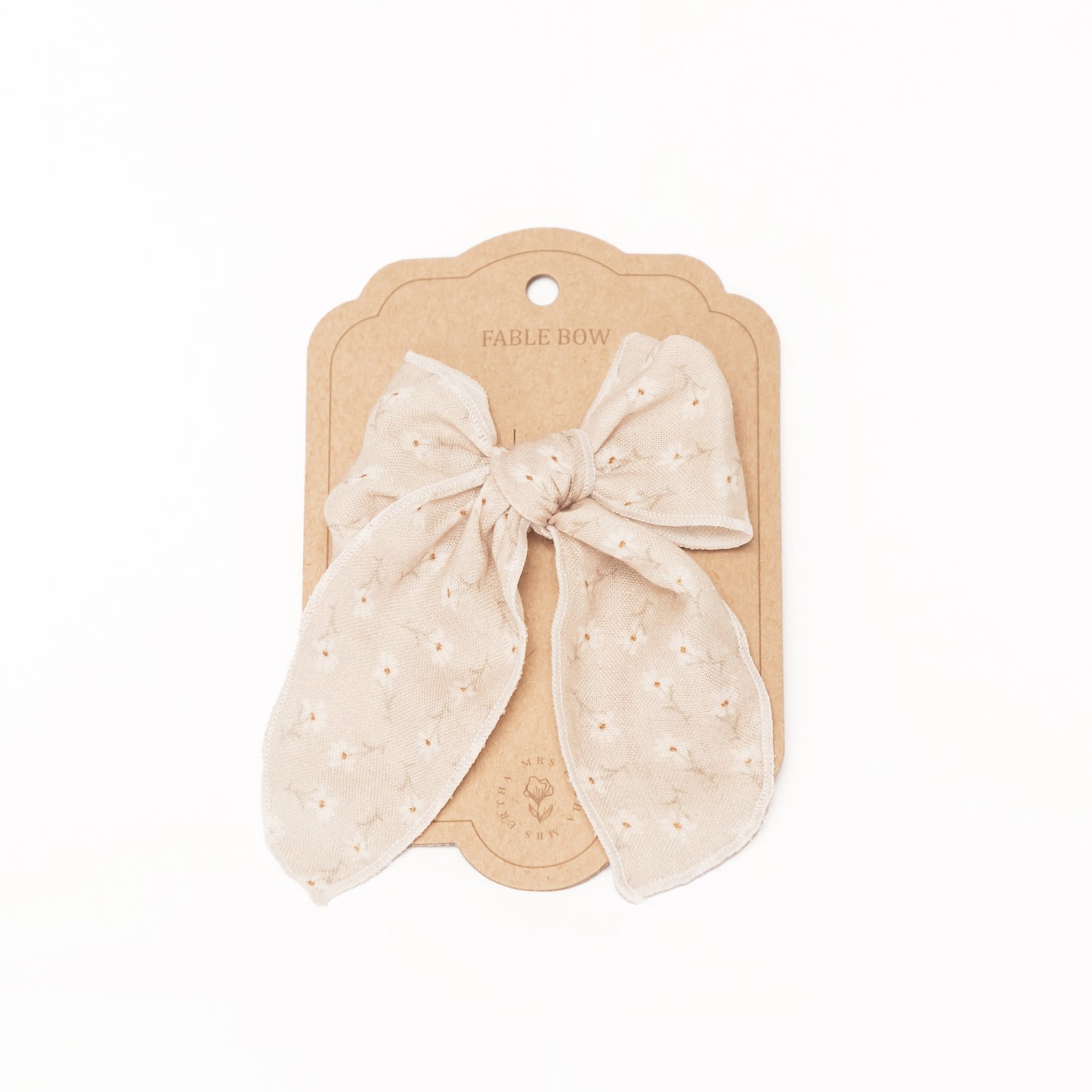 Mrs Ertha Fable haarclip met strik - Little Daisys