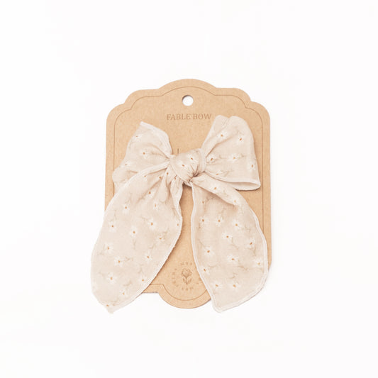 Mrs Ertha Fable haarclip met strik - Little Daisys