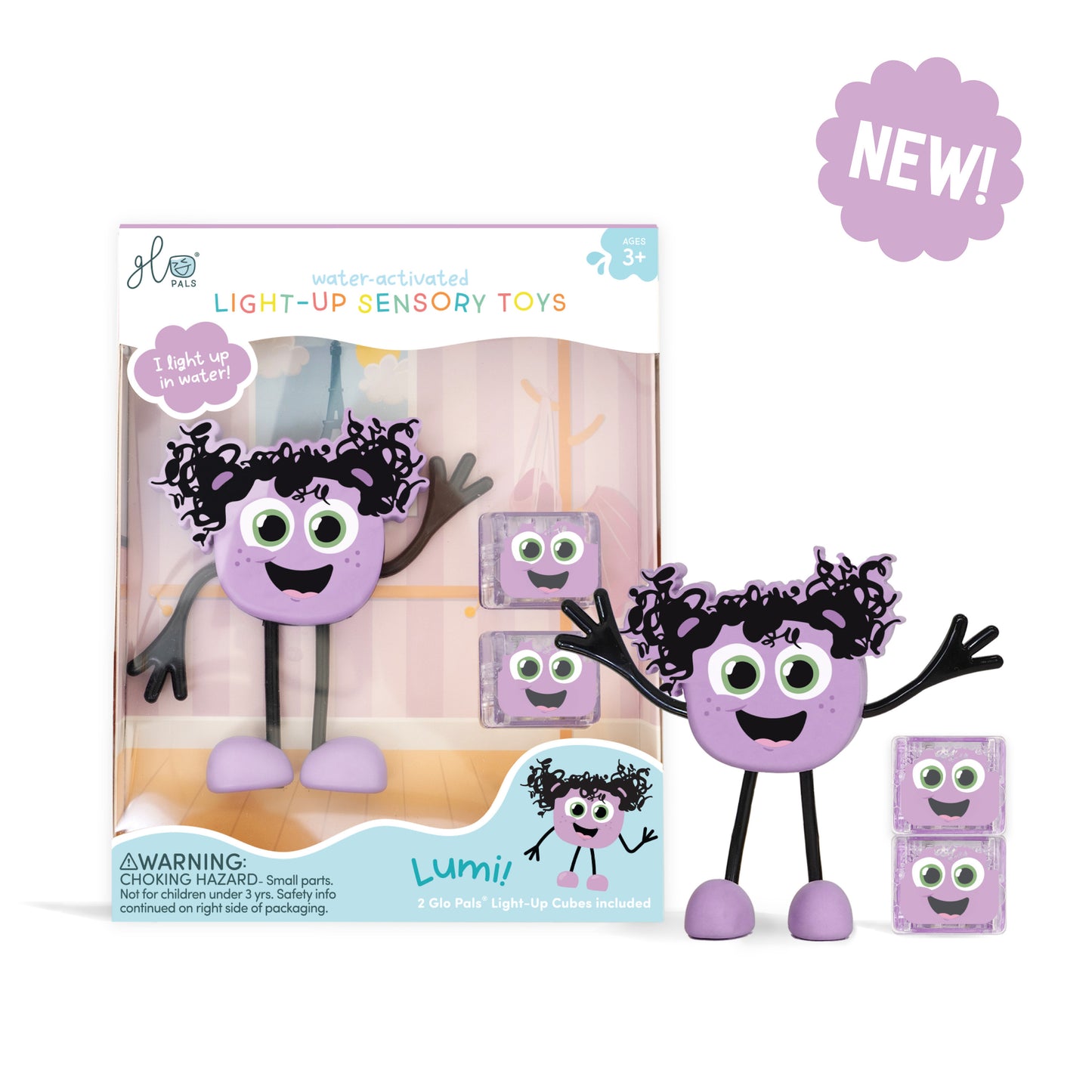 Poupée Lumineuse Glo Pals Lumi - Violet