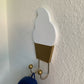 Jabadabado Clothes hanger kids - Ice cream - Gold - 22cm - Wall hook