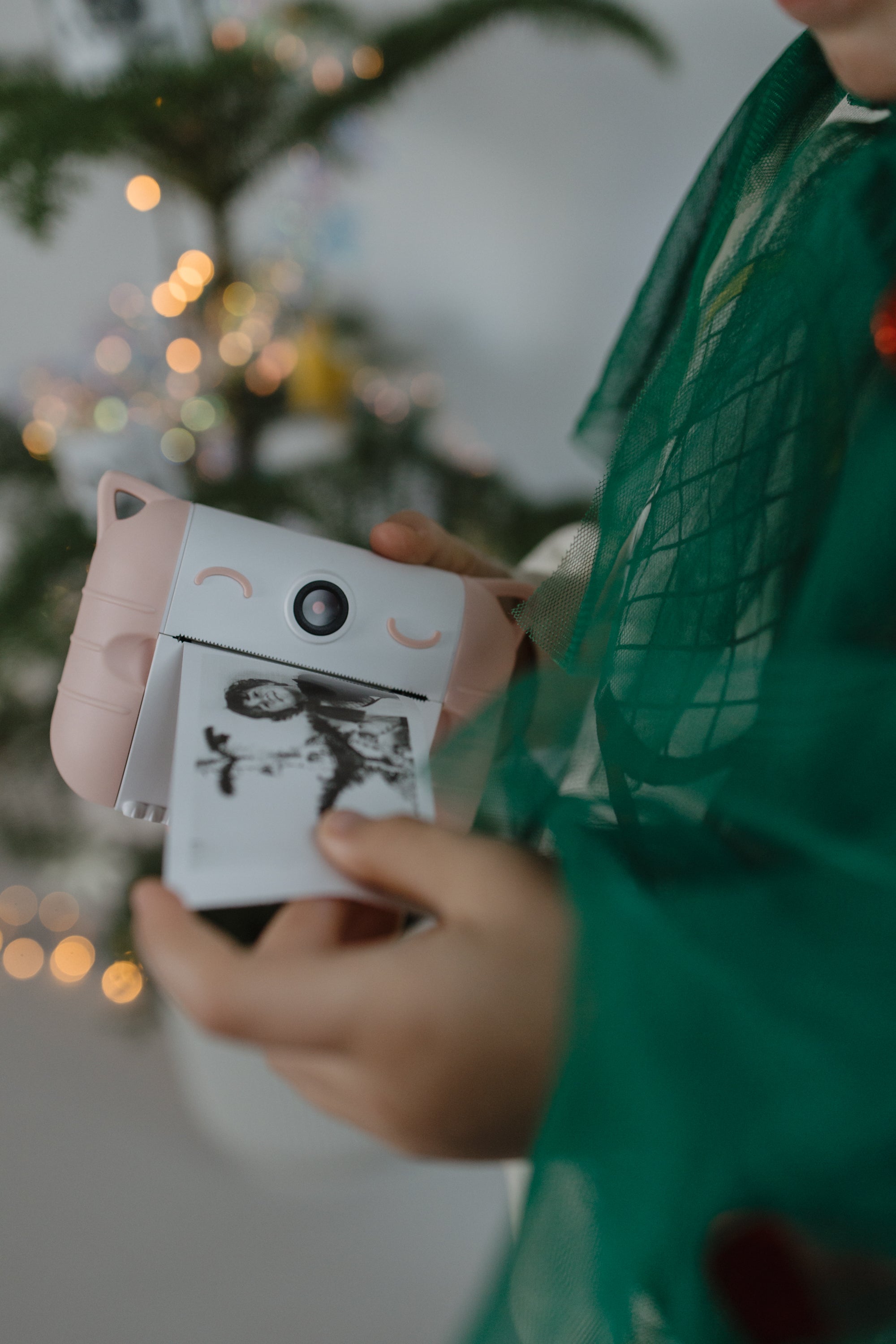 Bundle Kidywolf Camera with thermal printer Pink + Refill 5 rolls Classic