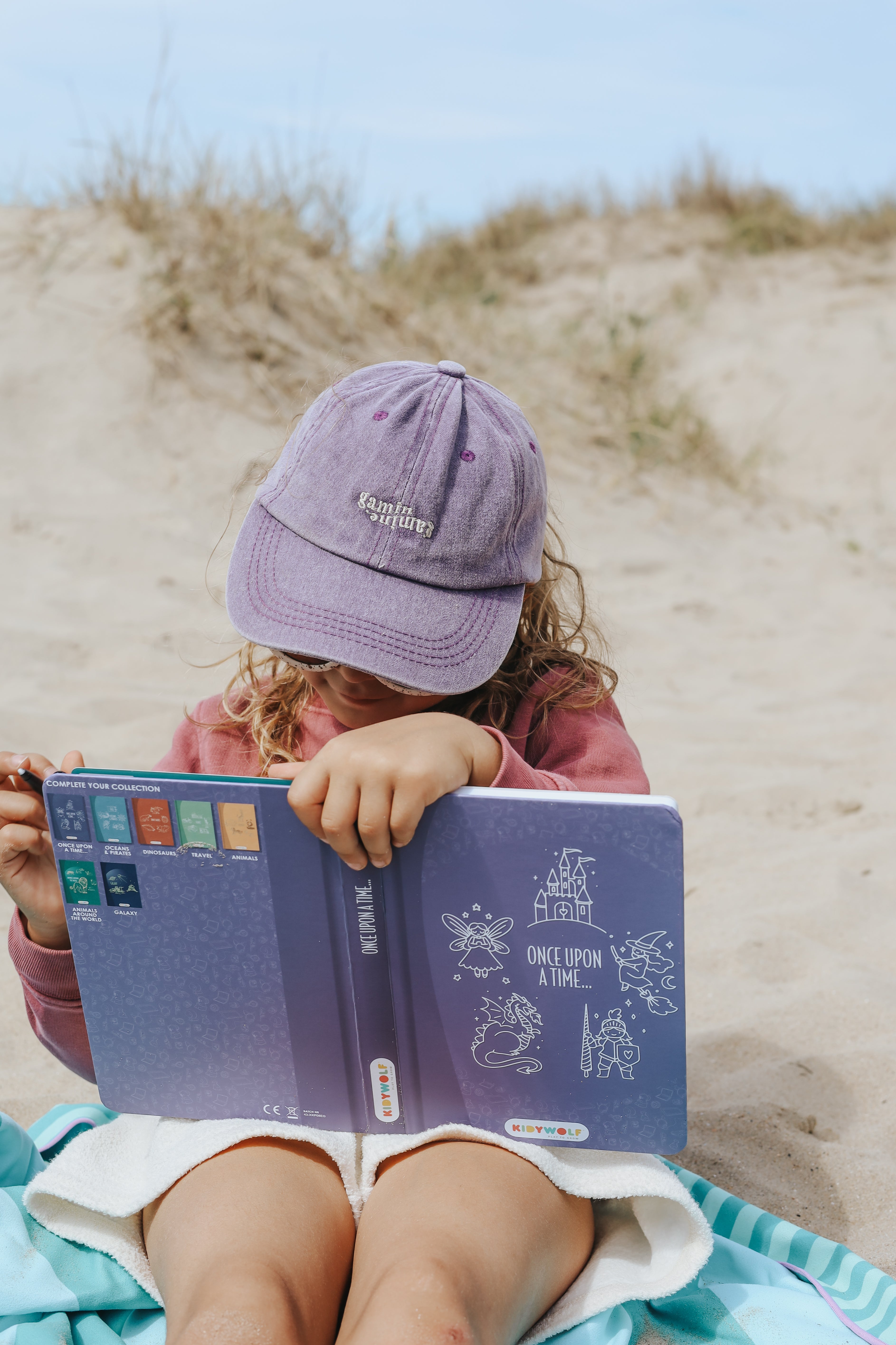 BEAU by Bo Kidywolf Kidydraw Mini Tekenboek met LCD-scherm - Oceanen en Piraten + Extra Pennetje