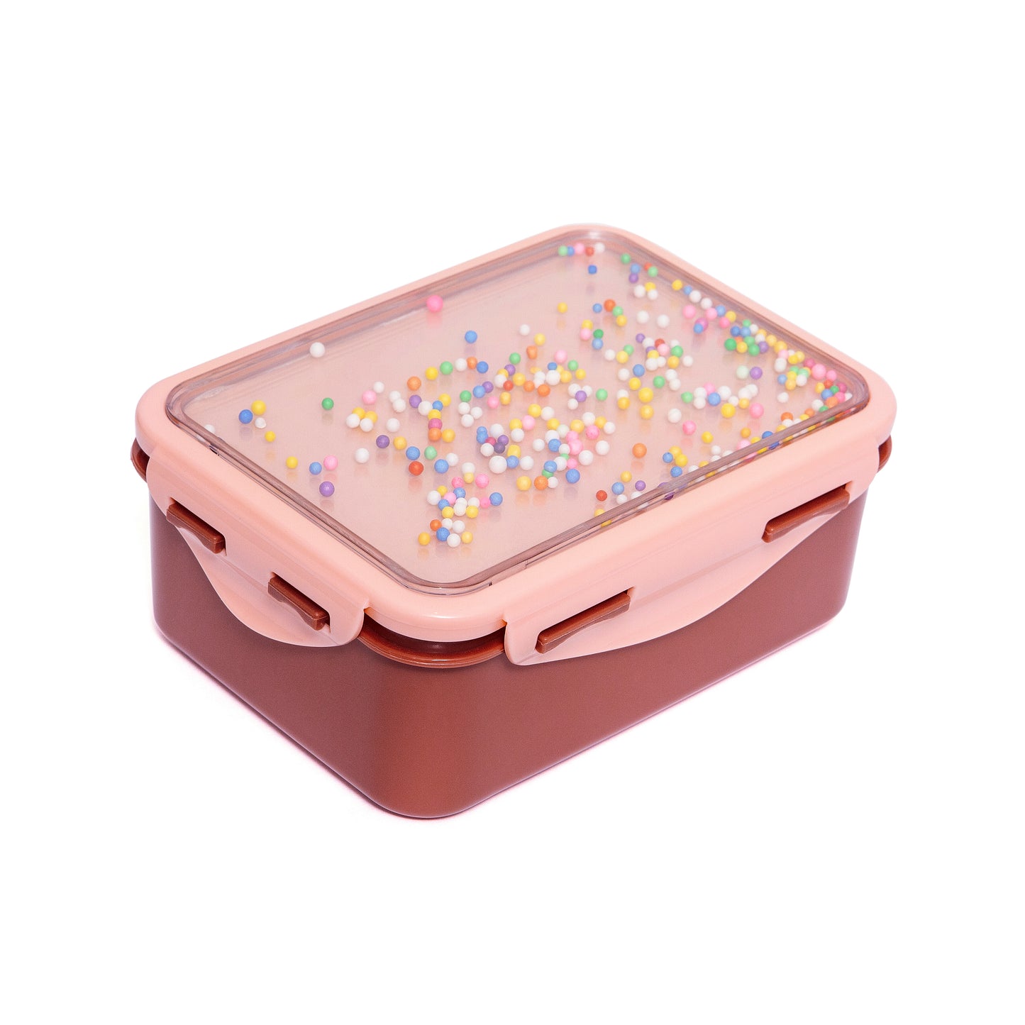 Petit Monkey lunch box popsicles desert rose + soft coral - Bread box - Lunch box - Child - Bread bin