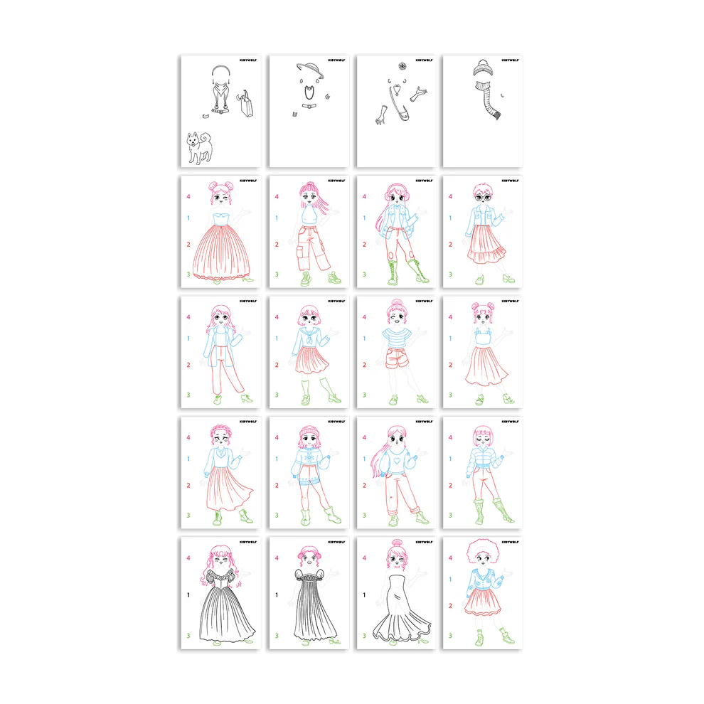 Kidywolf Mobiele en lichtgevende kindertablet - Roze