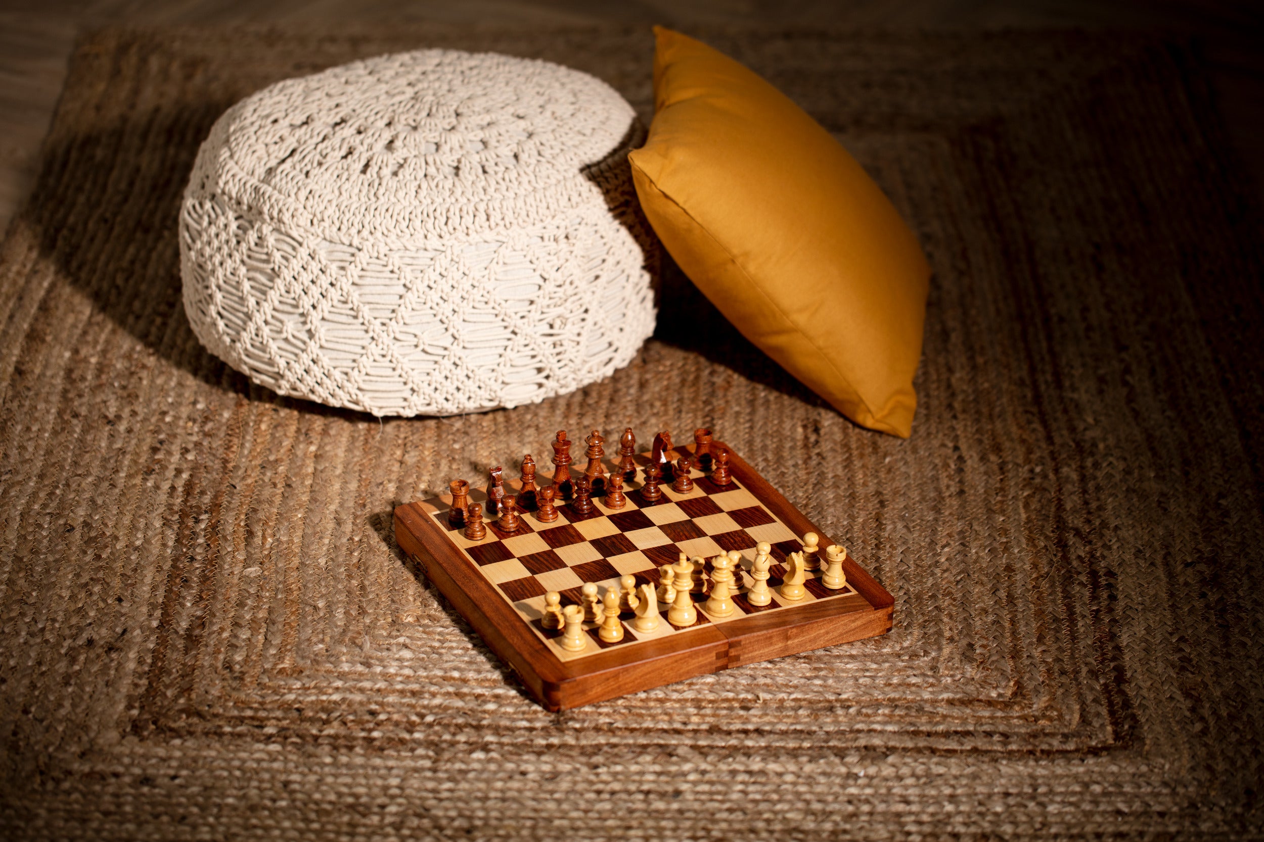 Atmosphäre Hyacint Sphere Table Lampe - Ø22xh37cm - Weiß/Beige