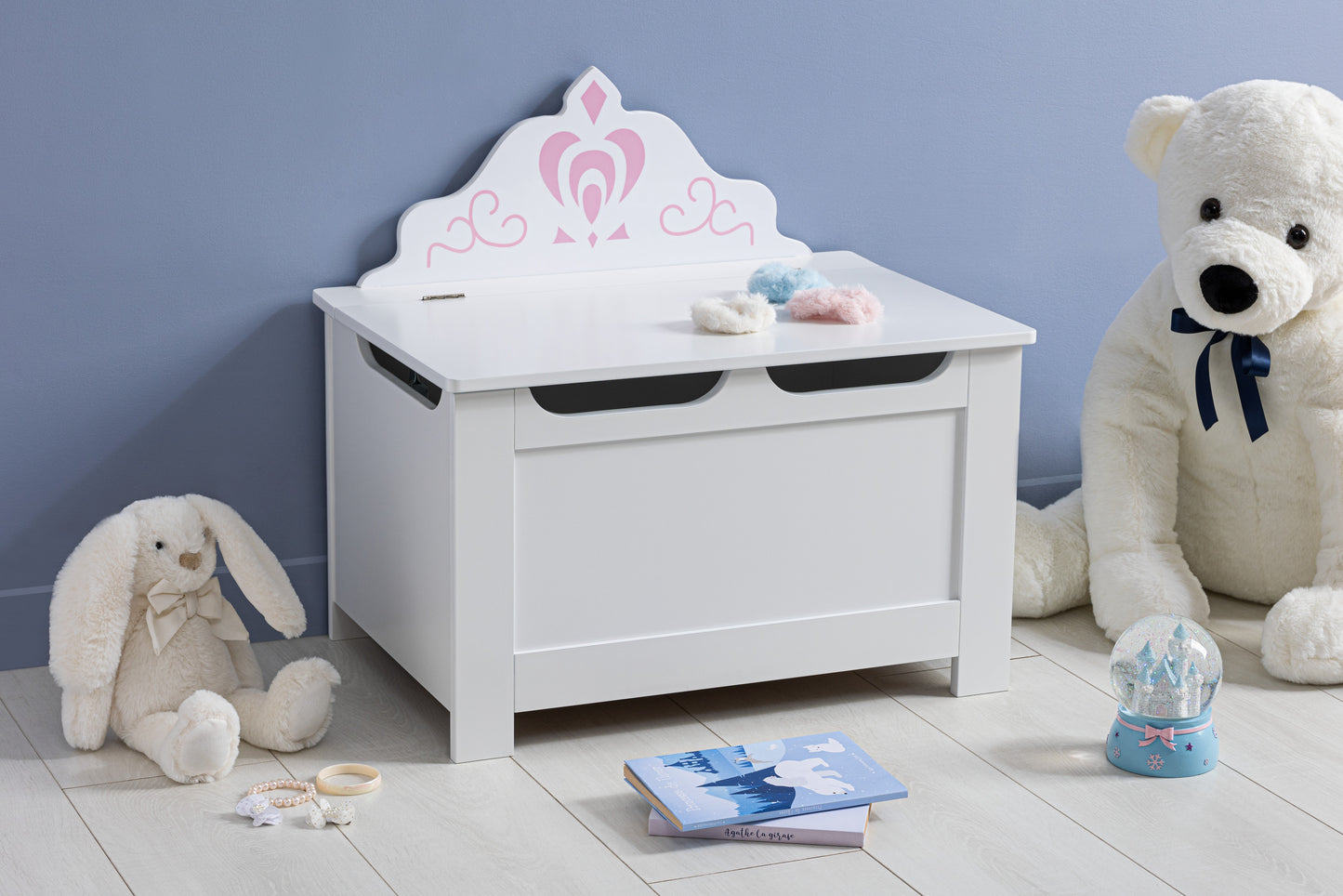 Atmosphera Kids Princess toy box / children's bench - Storage - White