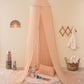 Moustiquaire/auvent de lit pour enfants Atmosphera - Coton - Rose