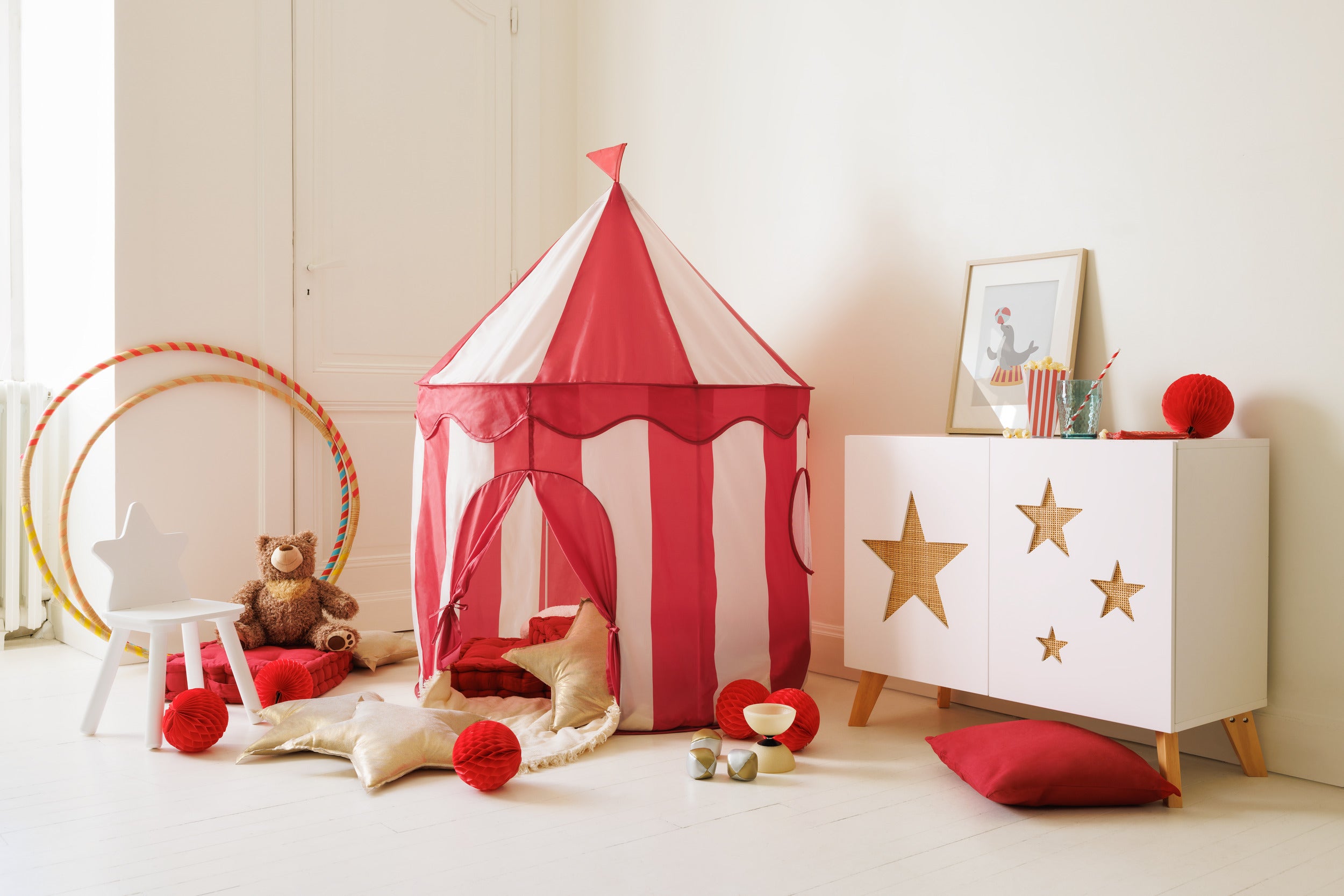 Atmosphera Kids Pop up Circus tent Play tent 100 x 35cm