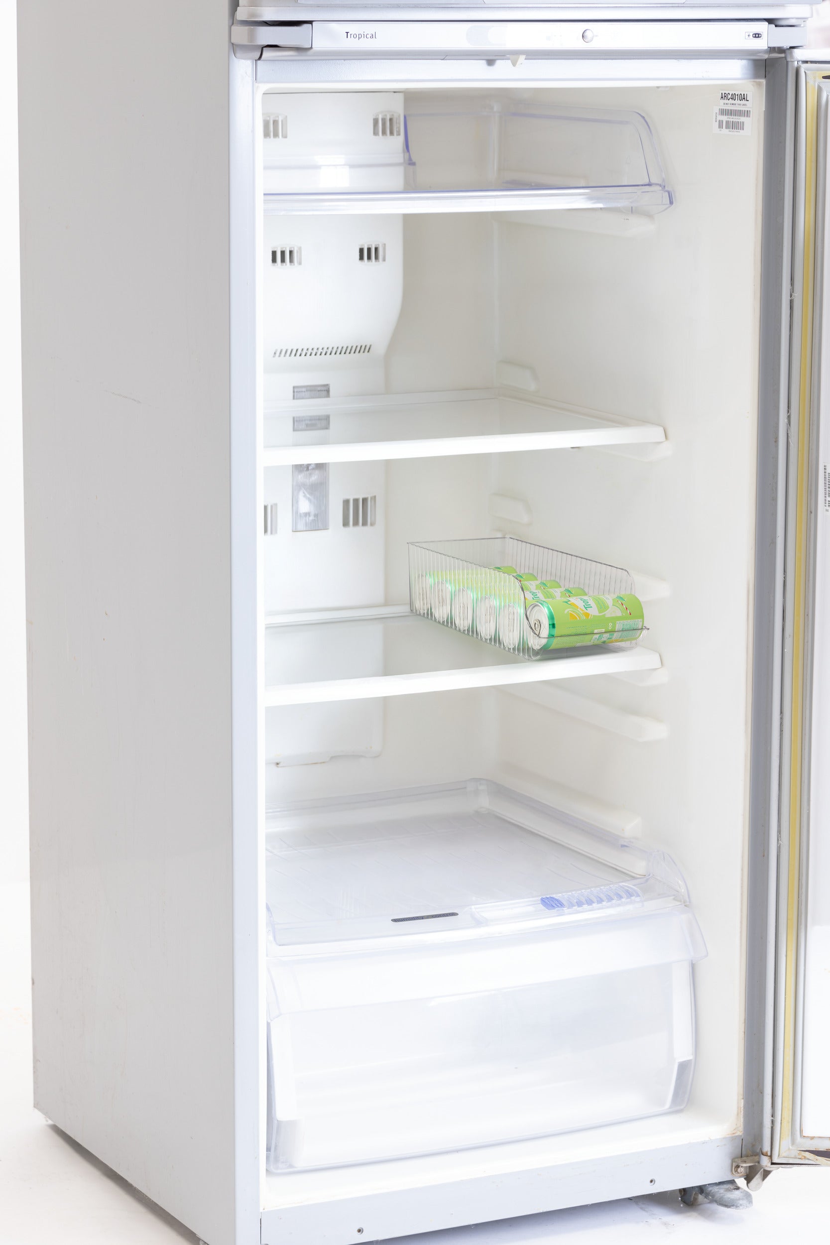 5Five Opbergbakje voor koelkast voor blikjes - 17x36x10cm - Transparant