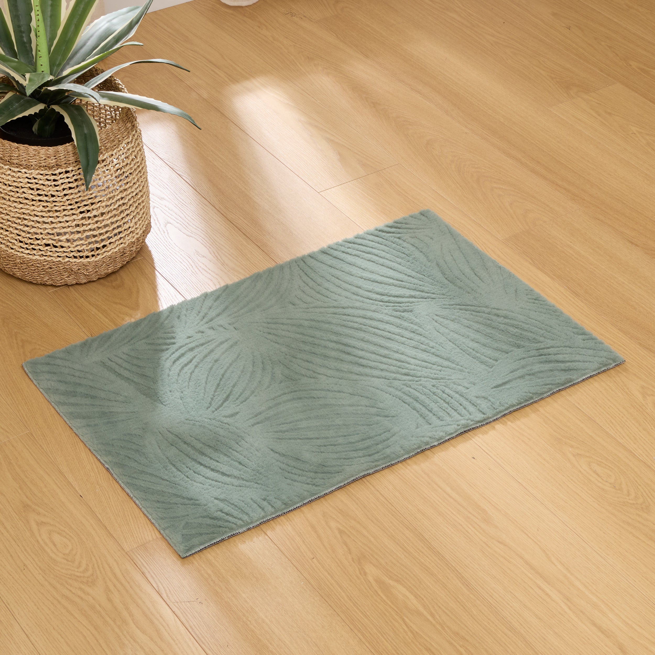 Atmosphera Vloerkleed Arka - 60x90cm - Groen