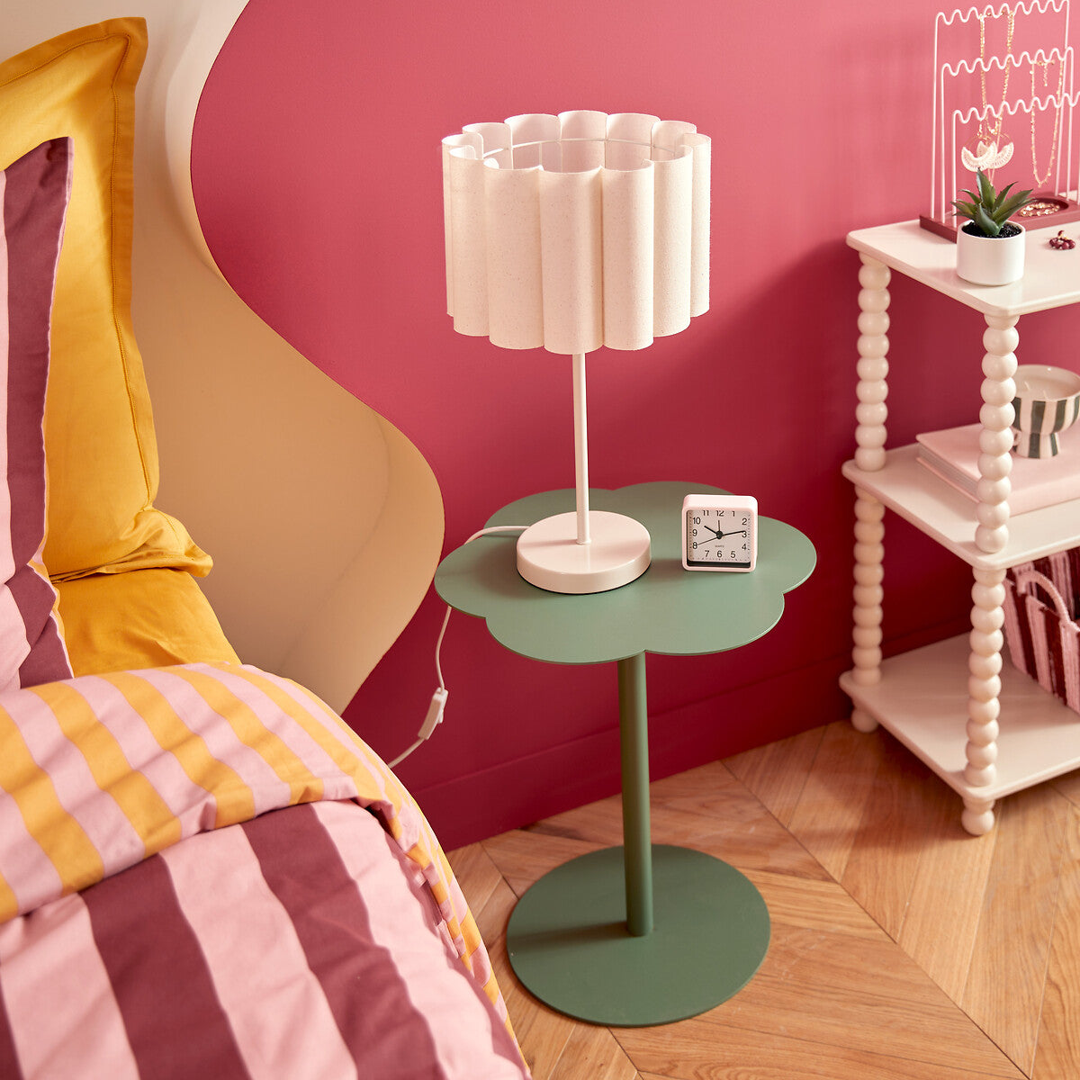 Atmosphera Tanae Coffee table - Ø70xH45cm - Beige