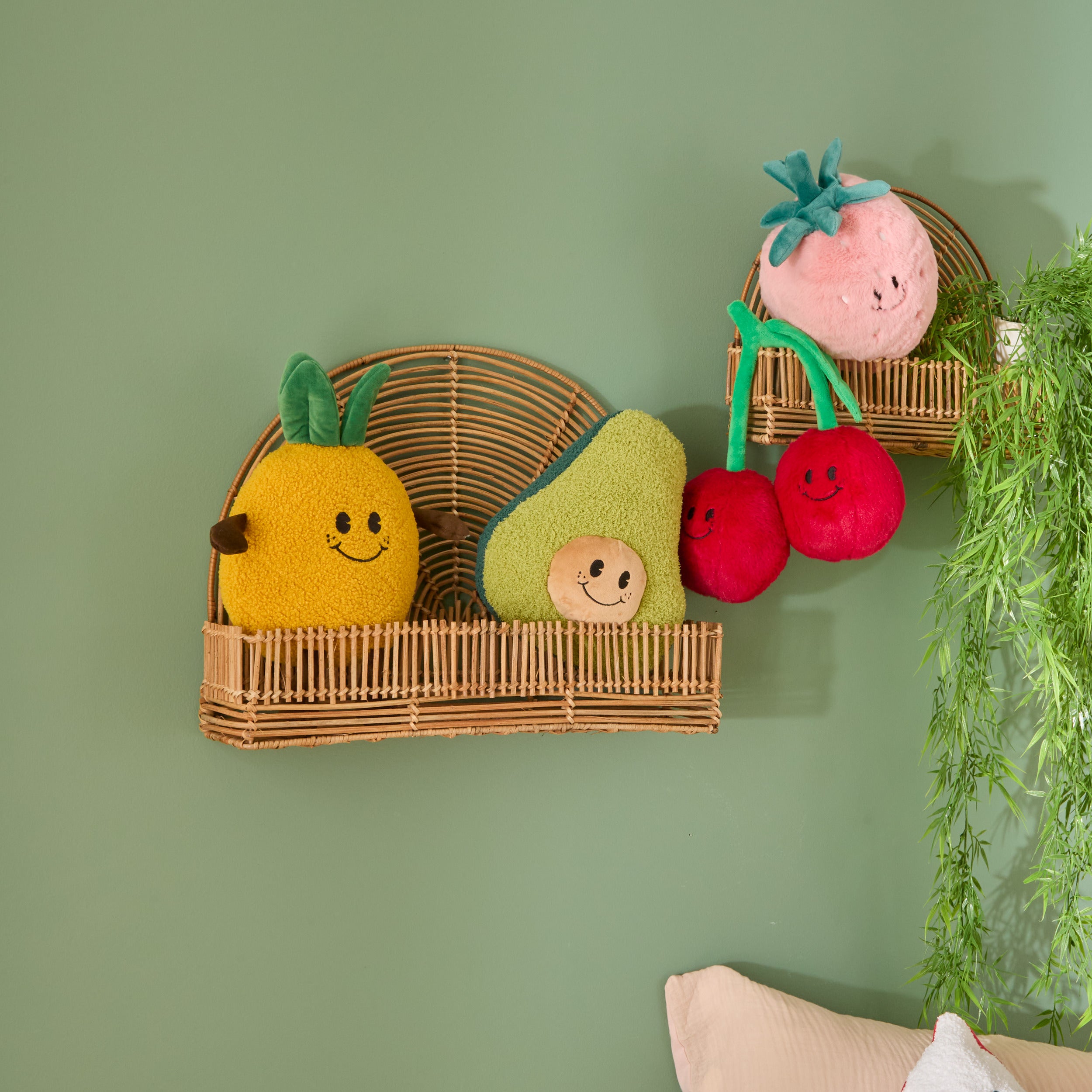 Atmosphera Kids Knuffel Avocado - 30x14x34cm - Groen