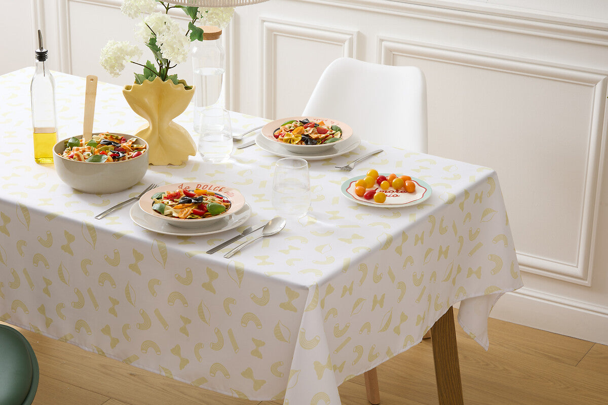 Tischdecke mit Anti-Flecken-Aufdruck Fruity – Viskose – 140 x 240 cm – Multi