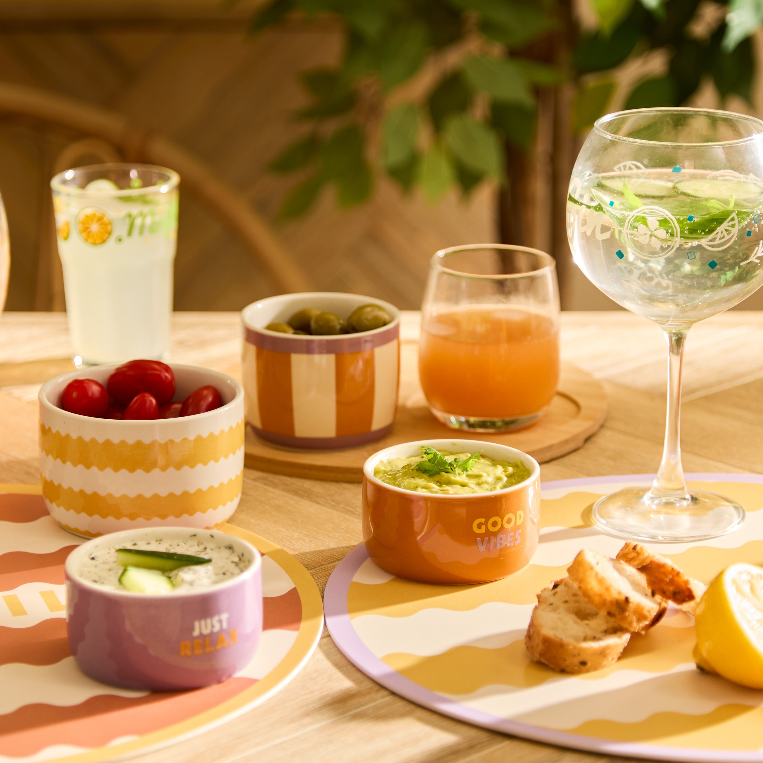Secret de Gourmet Pool Aperitief set - 5-delig - Multi