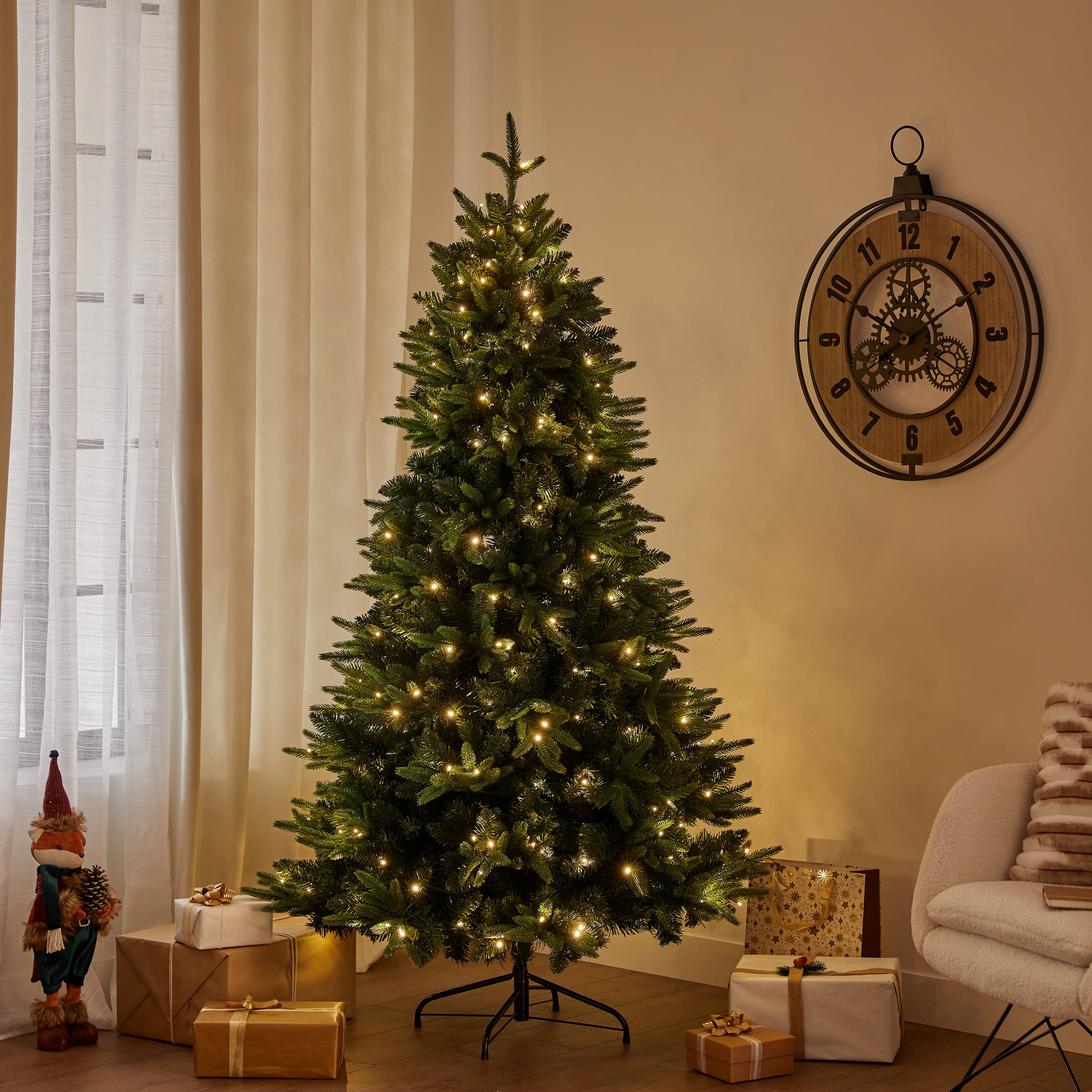 Fééric Lights and Christmas Christmas tree - Ø50xH100cm - Christmas decoration - Green