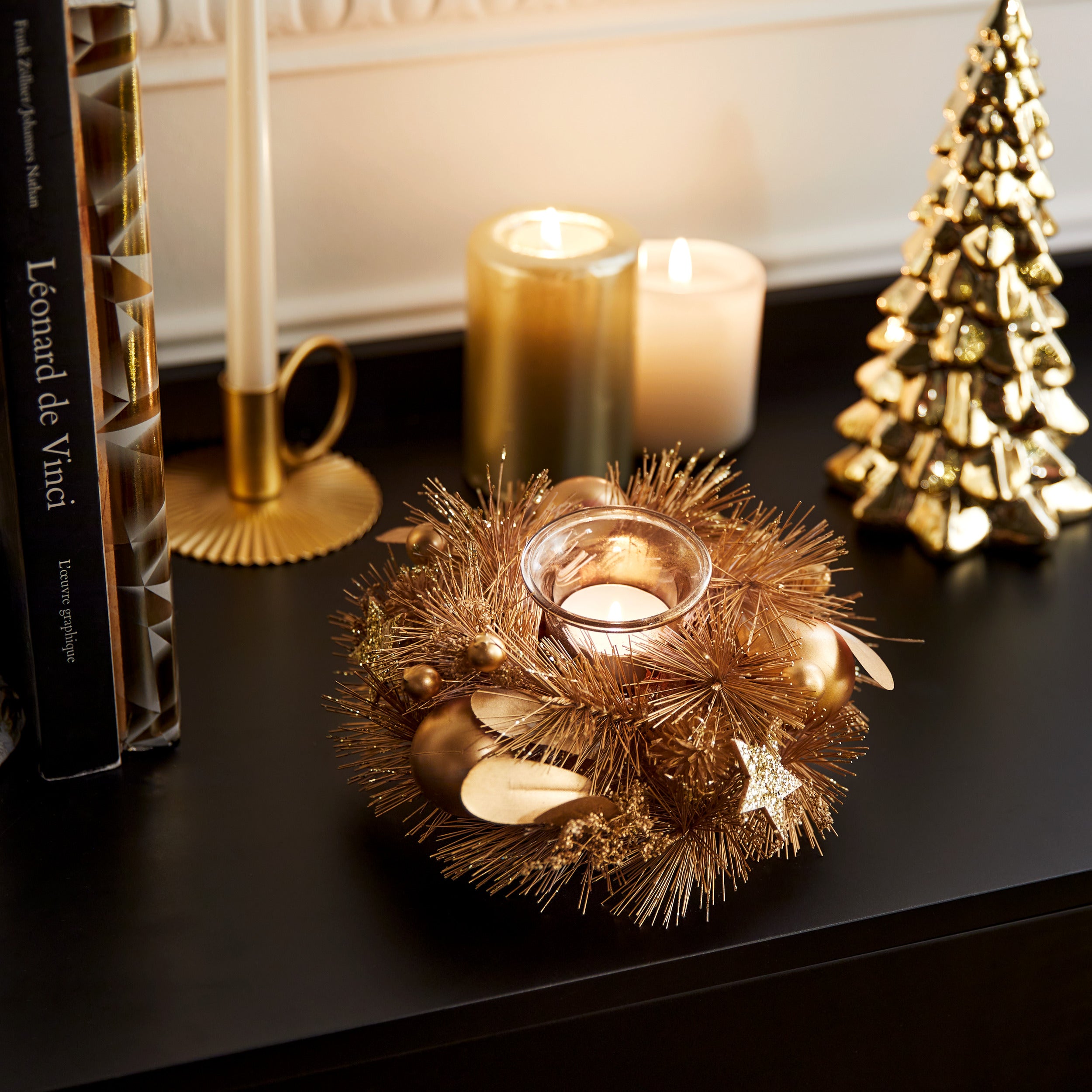 Atmosphera Dolce Riviera cord scented candle Vanilla - 1400G - With lid - 137 Hours