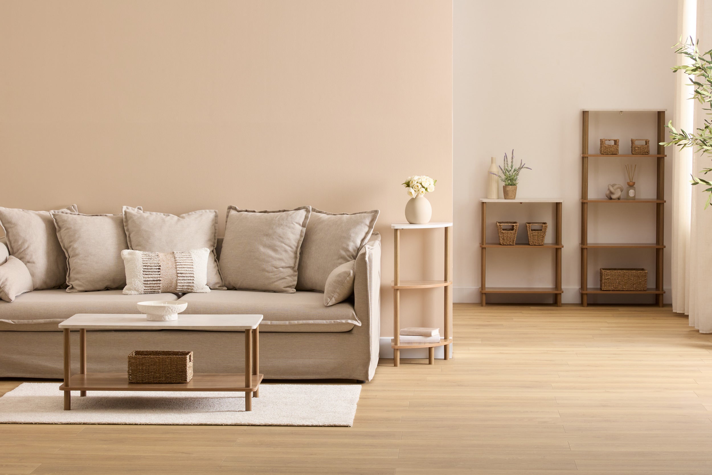 5Five Como Salontafel - 90x50x40cm - Bruin