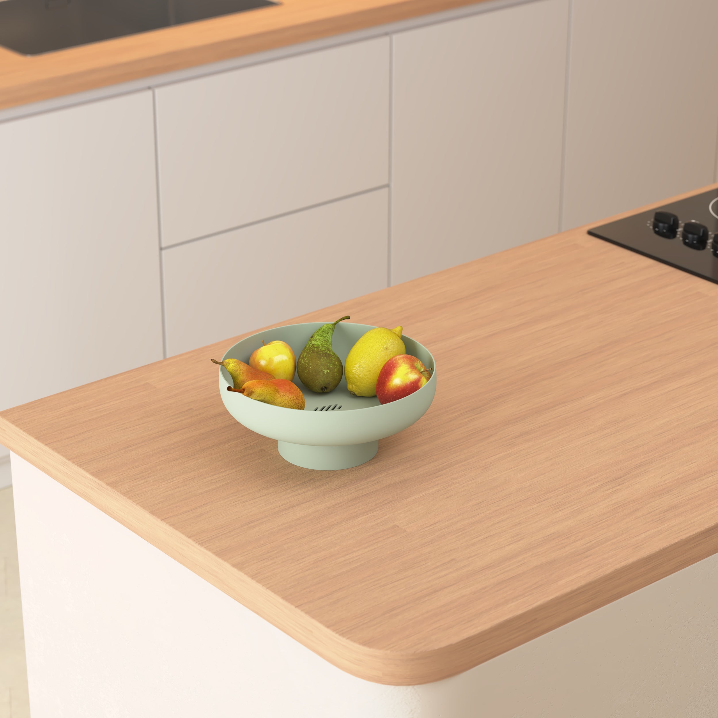 5Five Fruit basket bamboo - Fruit bowl - decorative bowl - 30 cm