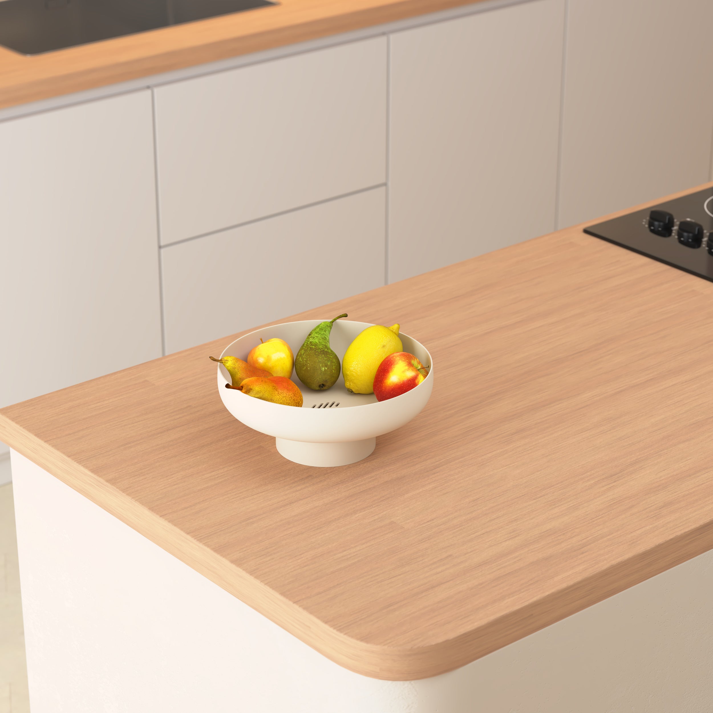 5Five Fruit basket bamboo - Fruit bowl - decorative bowl - 30 cm