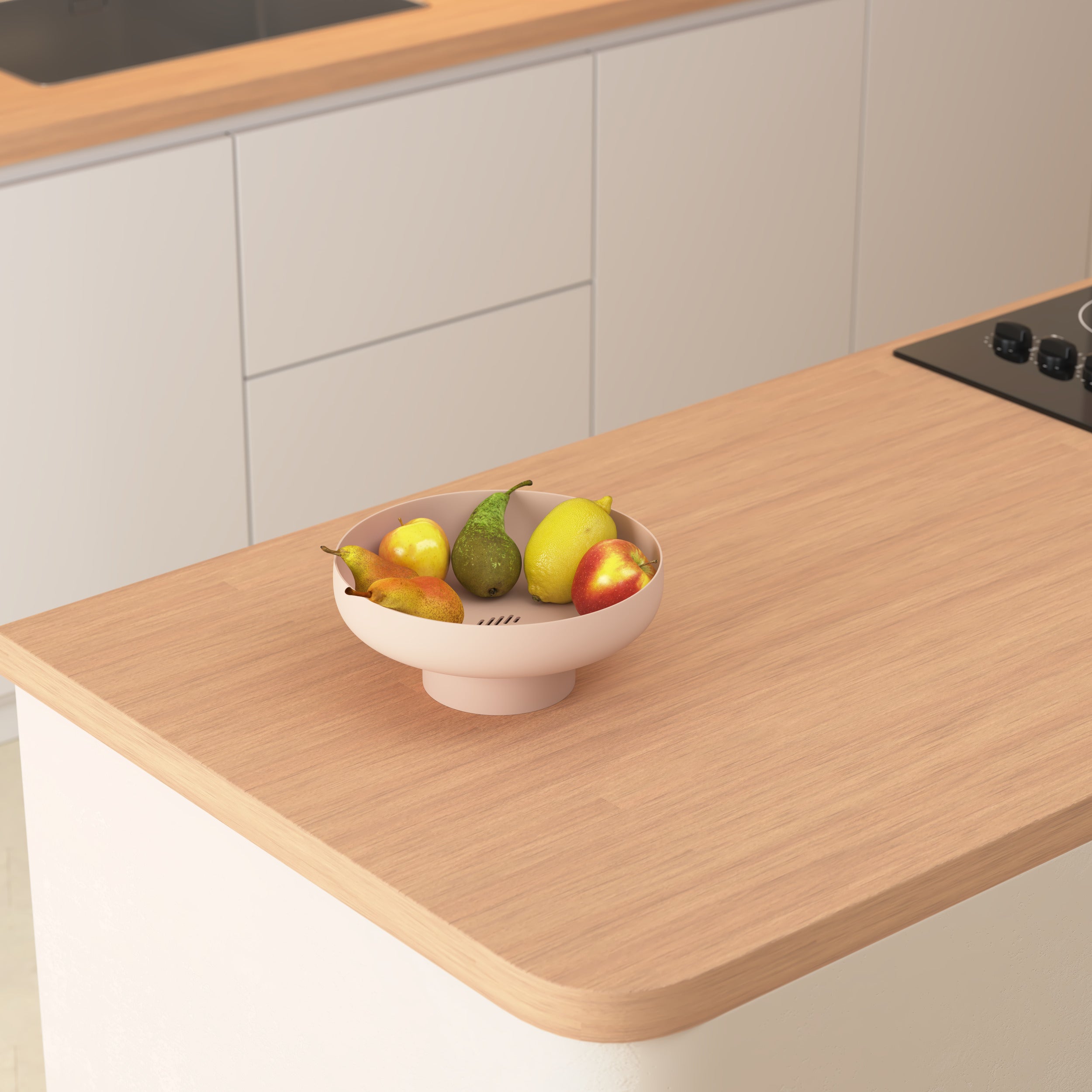 5Five Fruit basket bamboo - Fruit bowl - decorative bowl - 30 cm