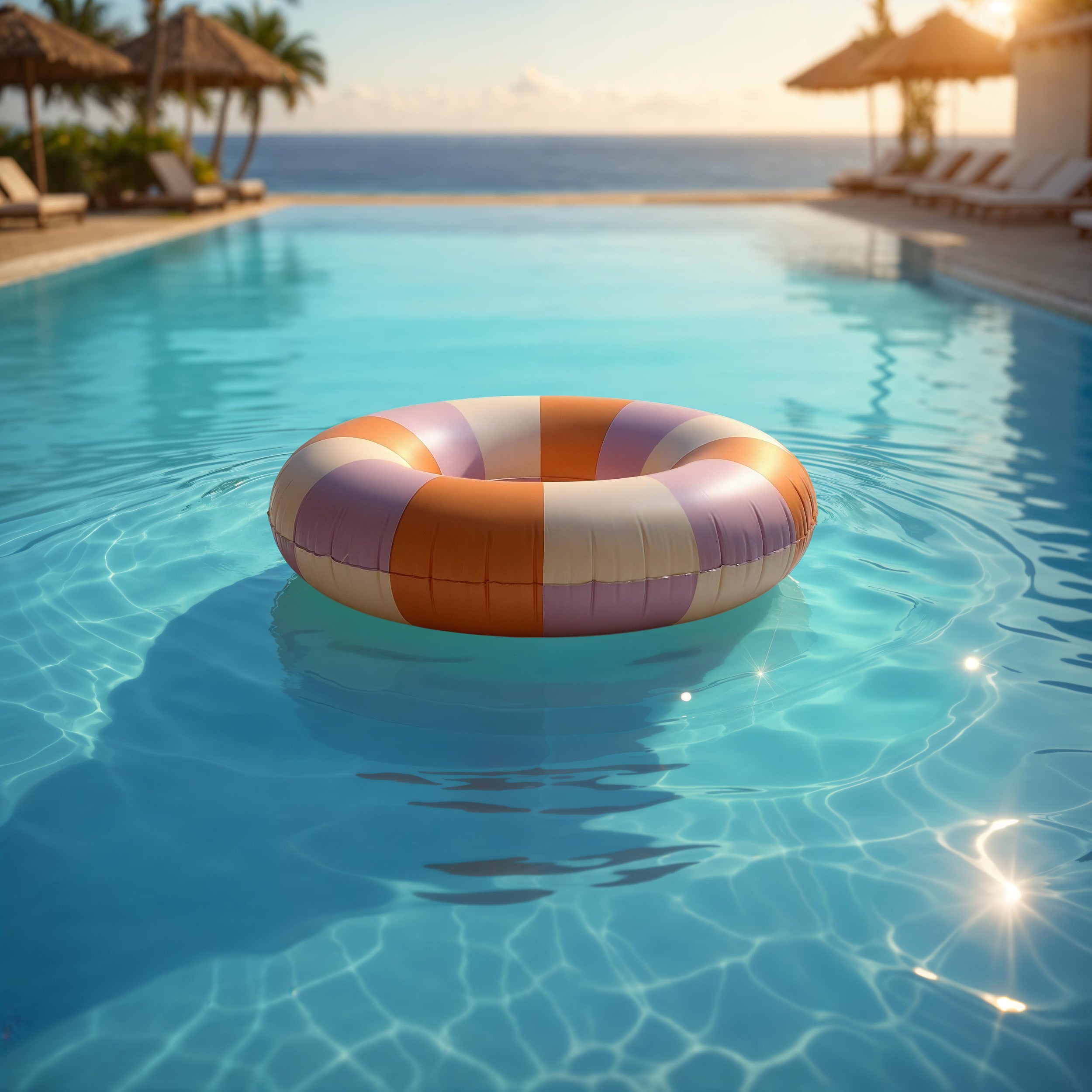 Petites Pommes - Swimming ring/band - Celine - Grand Float Iris blue - 120cm - 12+ years