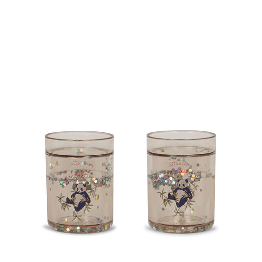 Konges Sløjd 2 Pack glitter bekers - 2 stuks - Pantastic