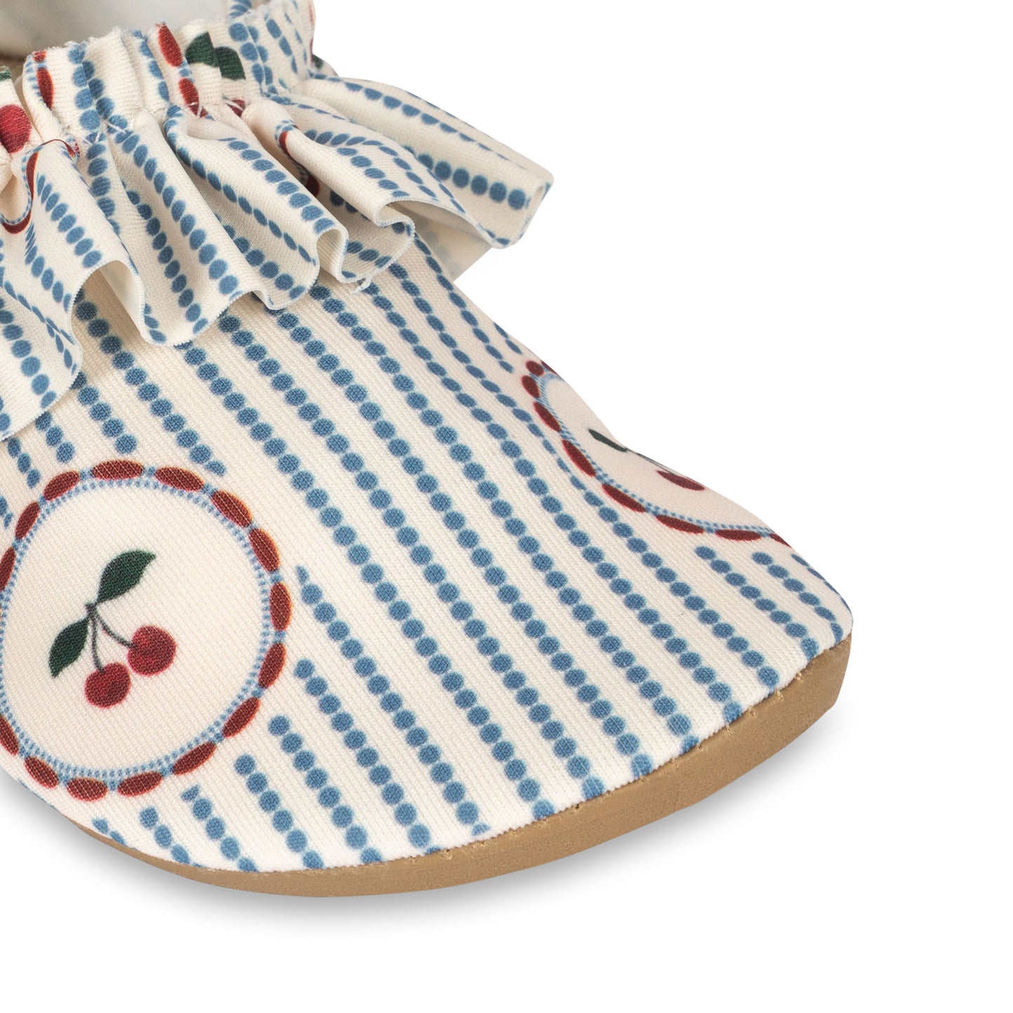 Konges Sløjd Cale Zwemschoenen/Turnpantoffel/Waterschoenen - Cherry Stripe