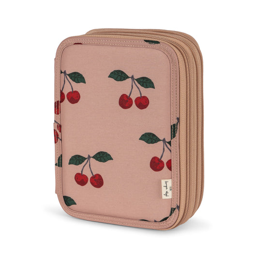 Konges Sløjd Clover Maxi Trousse/Stylo Trousse – Ma Grand Cerise Acajou