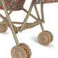 Konges Sløjd Doll Carriage/Doll Stroller/Buggy - Rosier Rouge