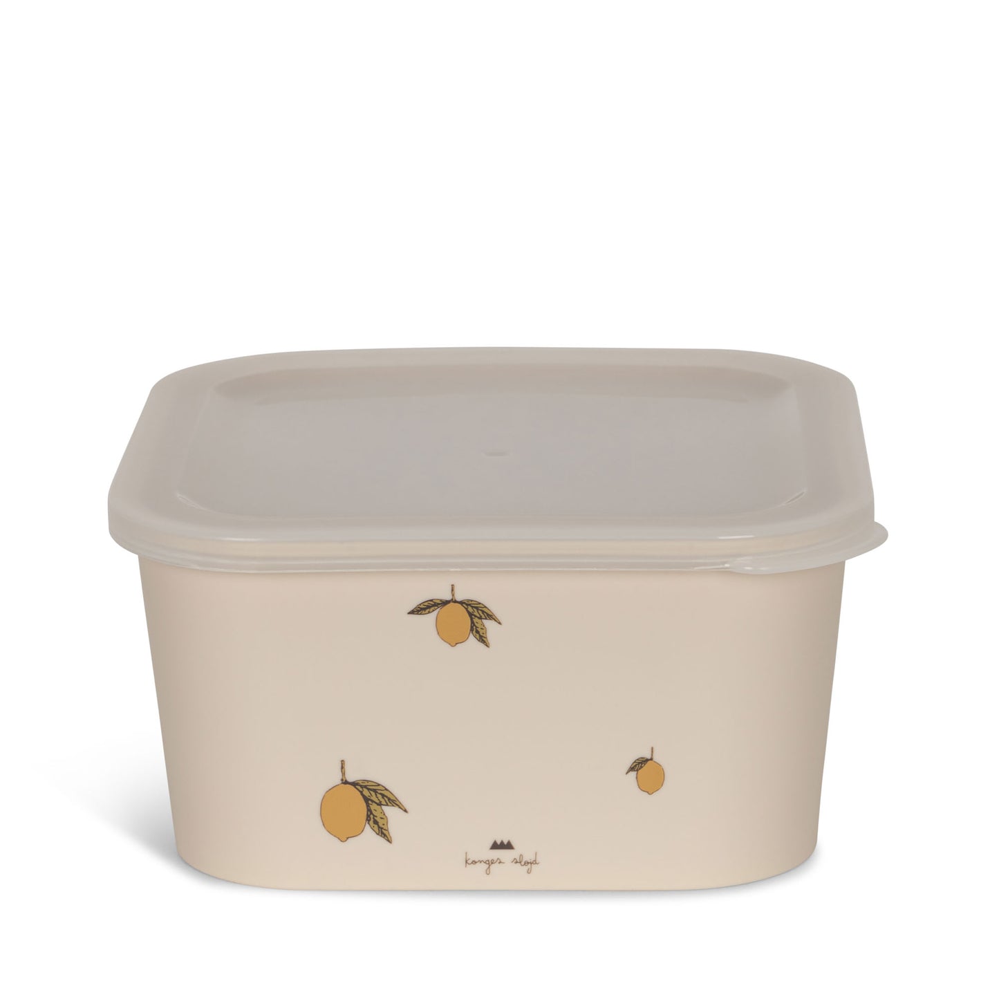 Konges Sløjd Food Containers/Snackdozen - Set van 4 stuks - Lemon