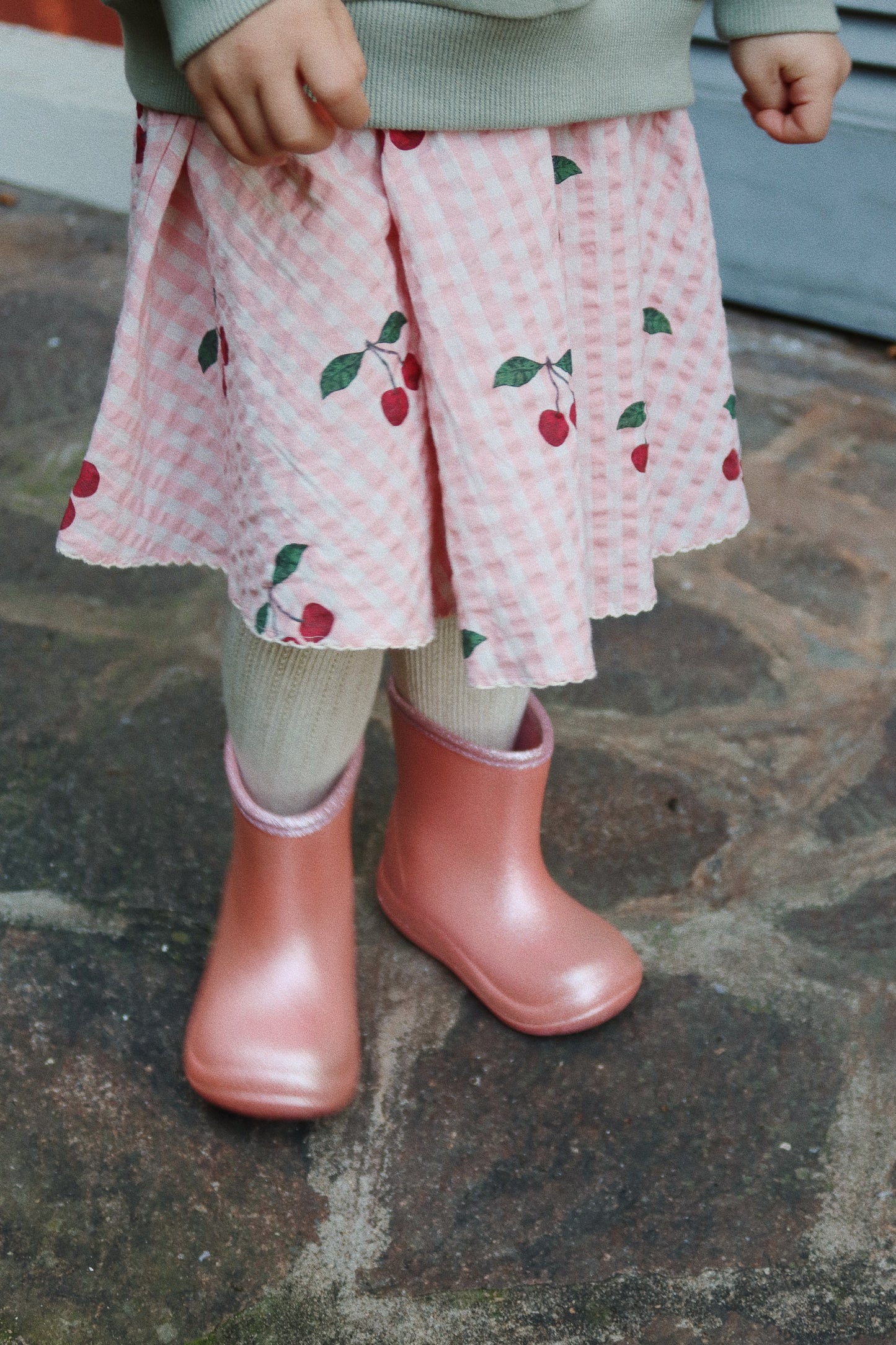 Konges Sløjd Luc bottes thermiques/bottes de pluie légères - Glitter Rose