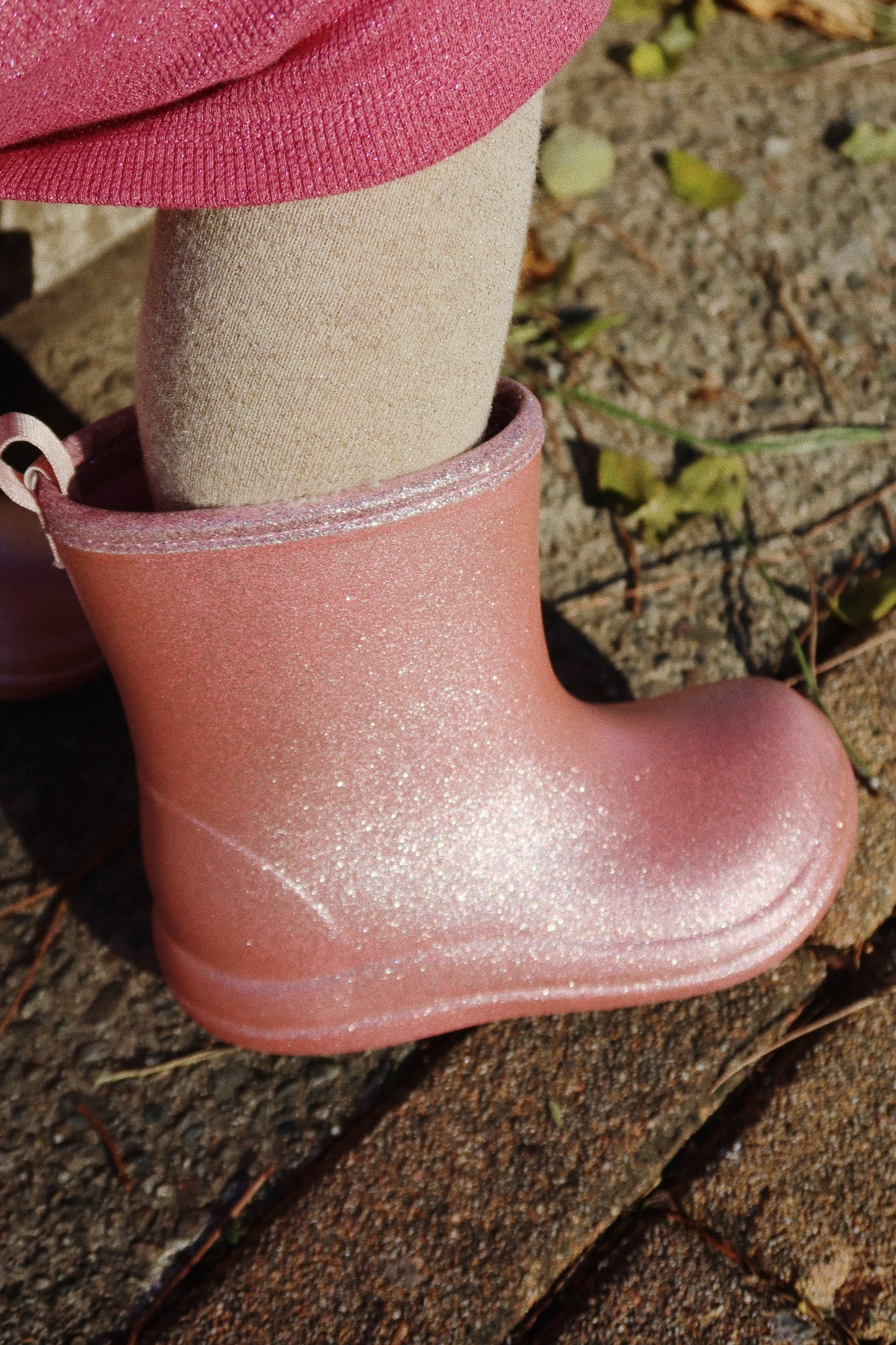 Konges Sløjd Luc bottes thermiques/bottes de pluie légères - Glitter Rose