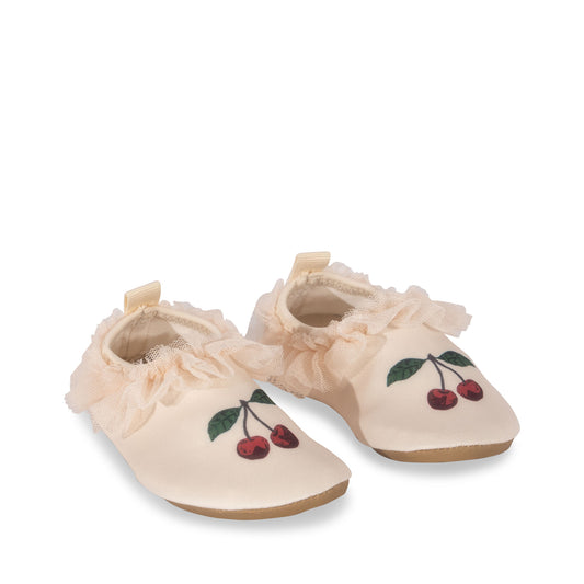 Konges Sløjd Strut Swimming shoes/Gymnastics slippers/Water shoe - Non-slip - Ma Grand Cerise Glitter