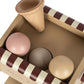 Konges Sløjd Wooden Ice cream maker with ice creams - Beige