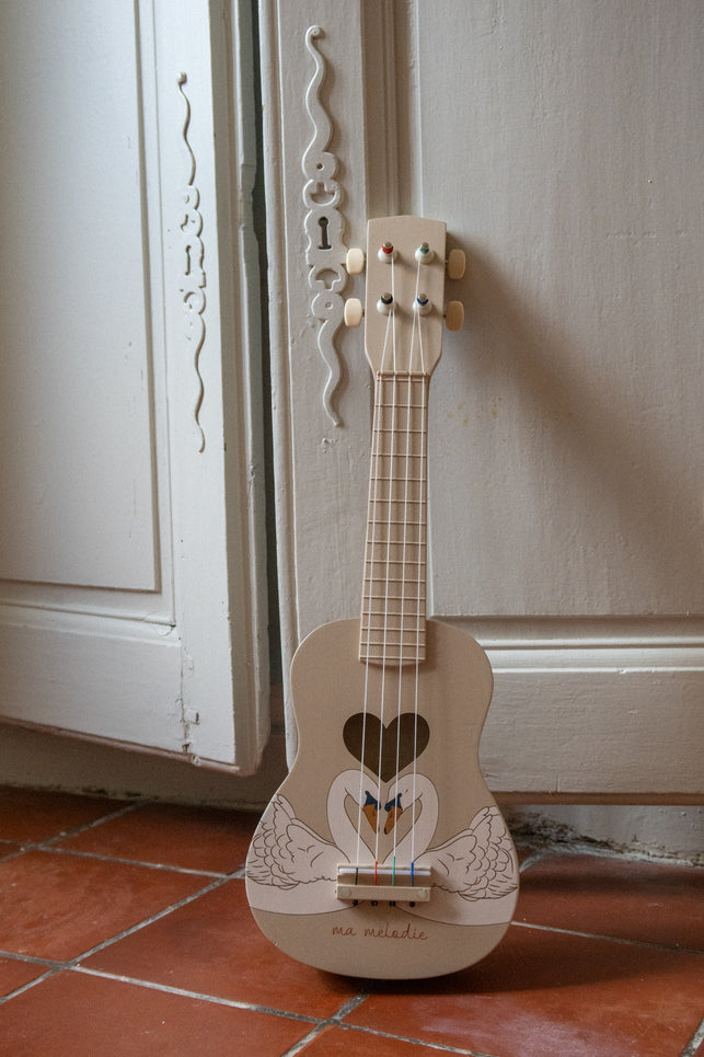 Konges Sløjd houten ukulele kind - Swan