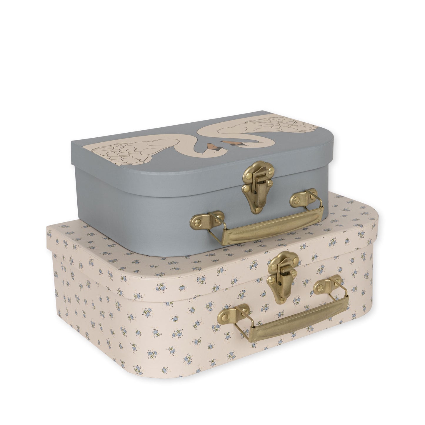 Valises Konges Sløjd - Lot de 2 - Cygne