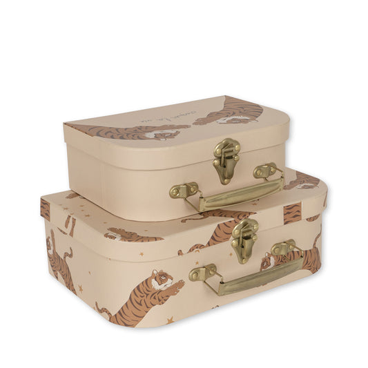 Valises Konges Sløjd - Lot de 2 - Tiger Sand